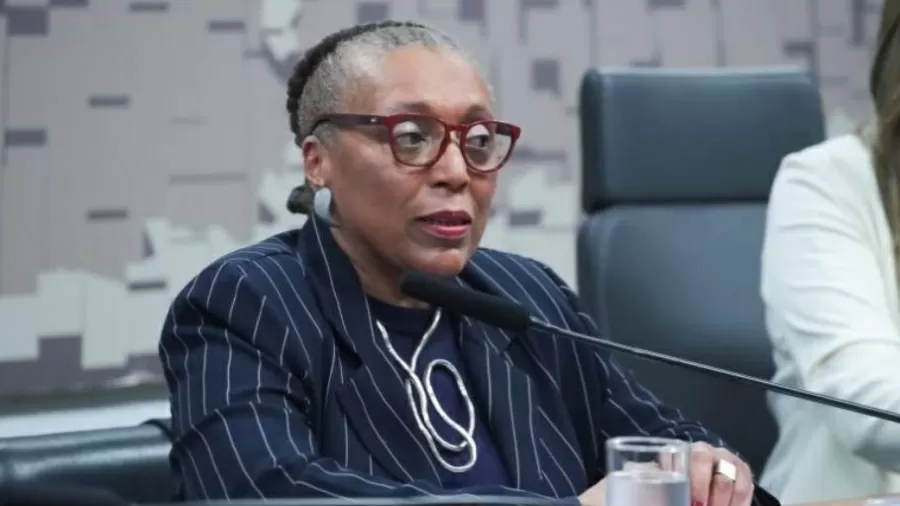 A ministra Vera Lúcia foi barrada quando chegou na sede da AGU para participar do XXV Seminário Ética na Gestão Imagem: Bruno Spada/Câmara dos Deputados